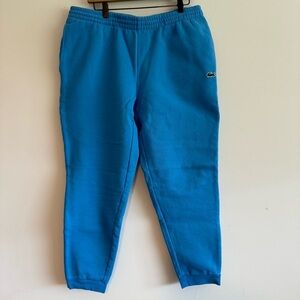 Lacoste Men's Tapered Fit Fleece Sweatpants size XL